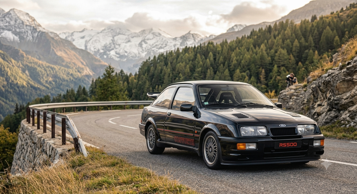 Ford Sierra RS500 Cosworth: un coche que no debería estar en manos de principiantes