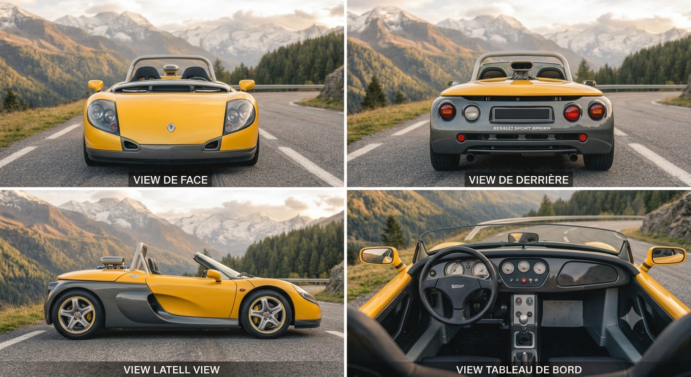 Renault Sport Spider (1995–1999): Der puristische Mittelmotor-Sportwagen aus Frankreich